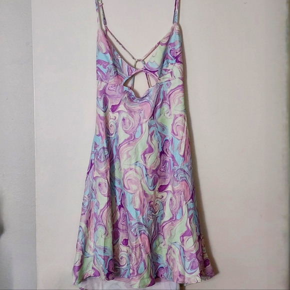 Zara Cutout Mini Dress XXL - Picture 2 of 6